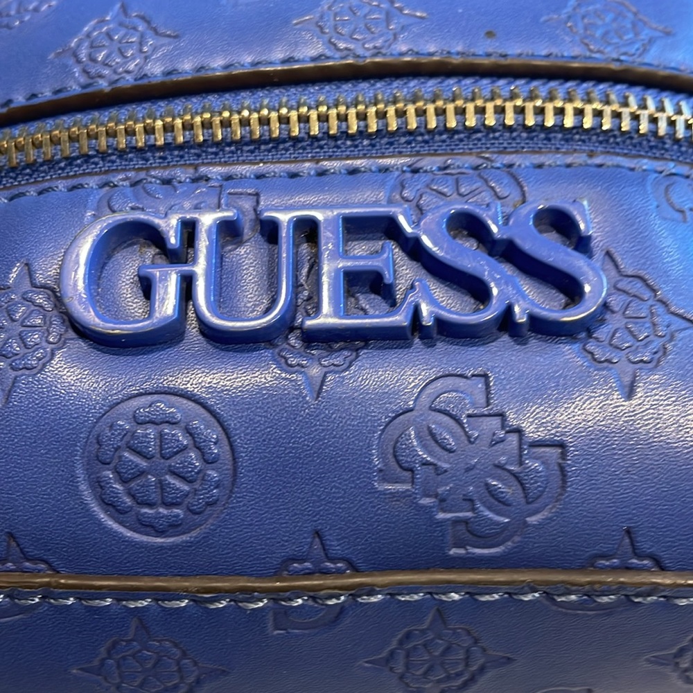 Guess Blue Backpack. Multiple Outside Zippered Po… - image 3